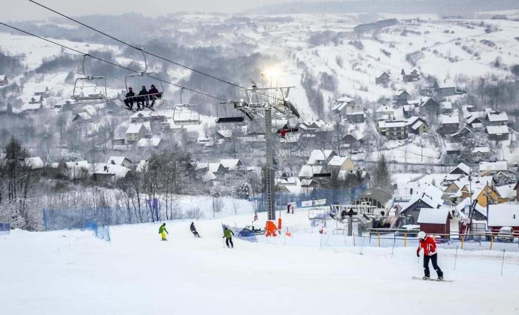 Domek Caloroczny Zagroda Mlynski Sulkowice  Bagian luar foto